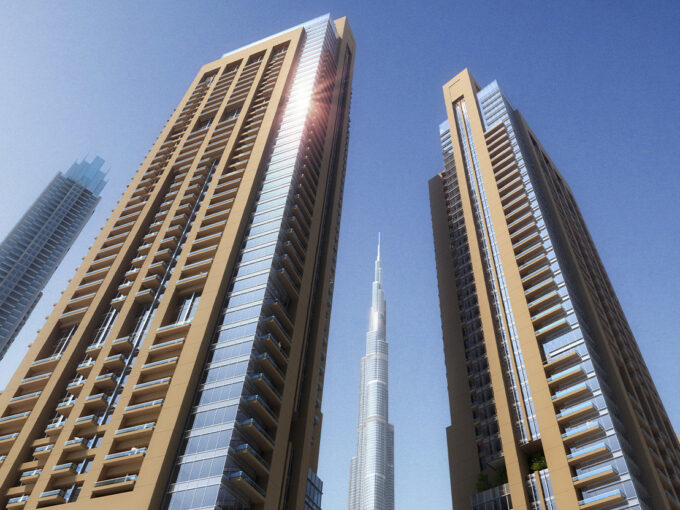 خرید آپارتمان در منطقه معروف اپرا دبی با دید برج خلیفه