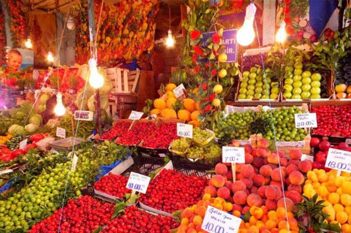 قیمت مواد غذایی در ترکیه